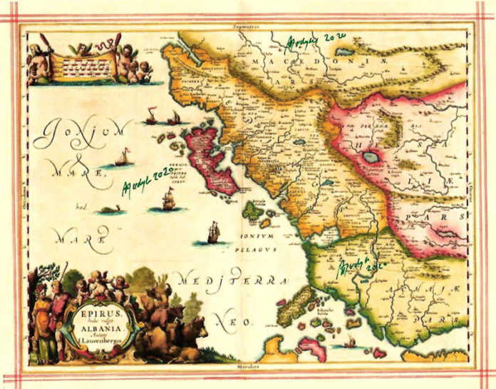 Harta origjinale e epirit