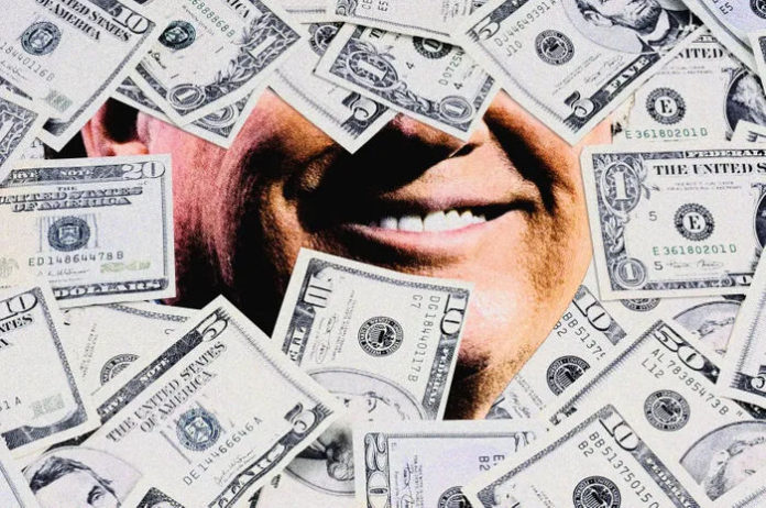 Trump making money