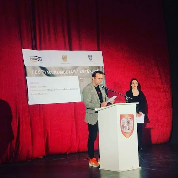 Festivali i letërsisë - Ilir Muharremi - vendi 2 Festivali i letërsisë - Ilir Muharremi - vendi 2