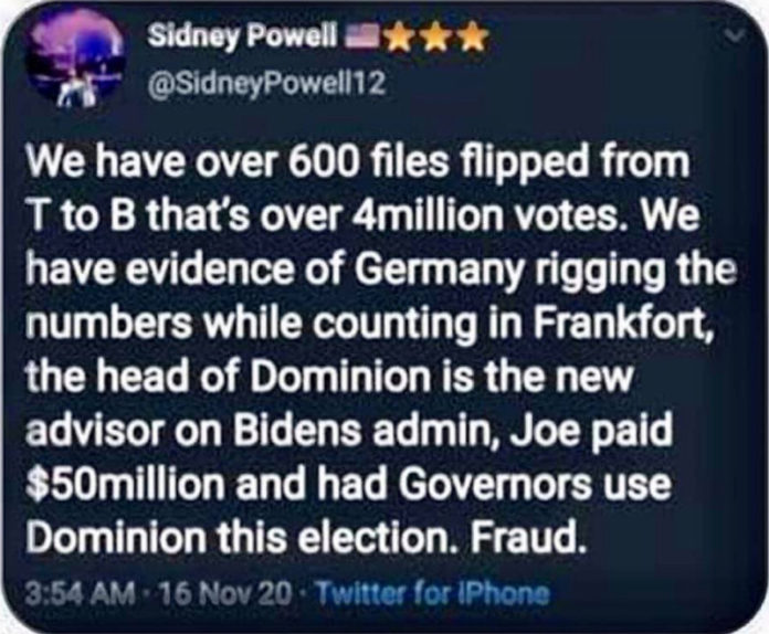Sidney Powell Sidney Powell